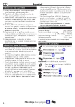 Preview for 6 page of Hans Grohe Unica Comfort 26323000 Instructions For Use/Assembly Instructions