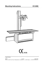 Hans Pausch CS 2000 Mounting Instructions предпросмотр