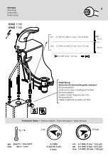 Preview for 7 page of Hansa COBRA 09402110 Mounting And Operating Instructions