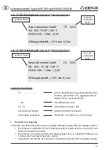 Preview for 7 page of Hansa KSV Instruction Book