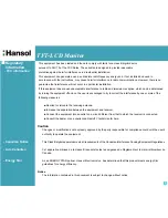 Preview for 2 page of Hansol H750D User Manual