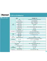 Preview for 13 page of Hansol H750D User Manual