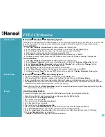 Preview for 24 page of Hansol H750D User Manual