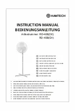 Предварительный просмотр 1 страницы Hantech RD-40B Instruction Manual