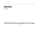 Preview for 1 page of Hantek HDP4000 Series User Manual