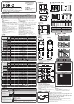 HANYOUNG NUX HSR-2D10LZ Series Instruction Manual preview
