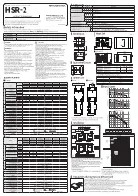 HANYOUNGNUX HSR-2 Series Instruction Manual preview