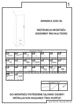 Предварительный просмотр 2 страницы Happy Babies ANIMALS SZ01 BL Assembly Instruction Manual