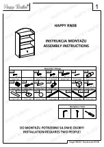 Happy Babies HAPPY RN08 Assembly Instructions Manual preview