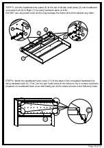 Предварительный просмотр 11 страницы Happy Beds Arizona 4FT6 Assembly Instructions Manual