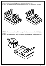 Предварительный просмотр 14 страницы Happy Beds Arizona 4FT6 Assembly Instructions Manual