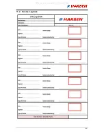 Preview for 45 page of HARBEN 4018 Operation & Maintenance Manual