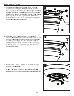 Предварительный просмотр 10 страницы Harbor Breeze 41239 Manual