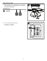 Предварительный просмотр 13 страницы Harbor Breeze 41239 Manual