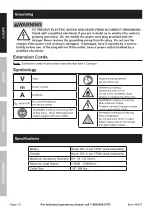 Preview for 10 page of Harbor Freight Tools Bauer 231210C-B Owner'S Manual