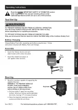 Preview for 15 page of Harbor Freight Tools Bauer 231210C-B Owner'S Manual