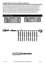 Предварительный просмотр 5 страницы Harbor Freight Tools luminar EVERYDAY 59575 Owner'S Manual & Safety Instructions