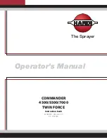 Hardi COMMANDER 4500 Instruction Book preview