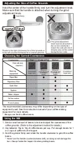 Preview for 7 page of Hario PRISM Instruction Manual