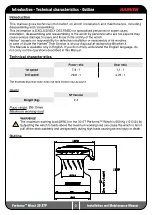 Preview for 3 page of Harken Performa 30 STP Installation And Maintenance Manual