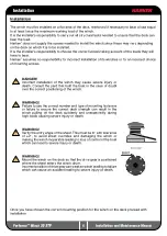 Preview for 4 page of Harken Performa 30 STP Installation And Maintenance Manual