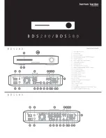 Preview for 1 page of Harman Kardon BDS 280 Quick Start Manual