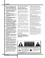 Preview for 4 page of Harman Kardon BRUKSANVISNING AVR 355 Handleiding