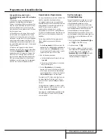 Preview for 45 page of Harman Kardon BRUKSANVISNING AVR 355 Handleiding