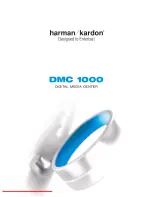 Harman Kardon DMC 1000 User Manual preview