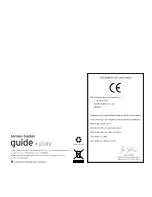 Preview for 12 page of Harman Kardon Guide+Play GPS-200GSEC Quick Start Manual