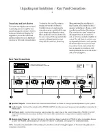 Предварительный просмотр 5 страницы Harman Kardon PA5800 SIGNATURE 2.1 Owner'S Manual