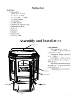 Preview for 3 page of Harman Stove Company RS Owner'S Manual