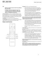 Preview for 8 page of Harman BDS 580 Owner'S Manual