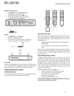 Preview for 13 page of Harman BDS 580 Owner'S Manual