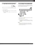 Preview for 13 page of Harman JBL CINEMA SB550 Owner'S Manual