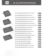 Preview for 1 page of Harman JBL Stage A6002 Owner'S Manual