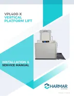 Harmar Mobility VPL400-X Installation & Service Manual preview