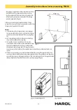 Preview for 4 page of Harol TR850 Assembly Instructions Manual