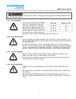 Preview for 7 page of Harsco Industrial C750 Installation & Owner'S Manual