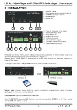 Preview for 7 page of I.D. AL MicroPlayer mkIII User Manual