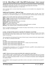 Preview for 12 page of I.D. AL MicroPlayer mkIII User Manual