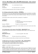 Preview for 22 page of I.D. AL MicroPlayer mkIII User Manual