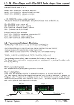 Preview for 29 page of I.D. AL MicroPlayer mkIII User Manual