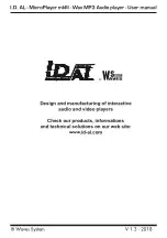 Preview for 36 page of I.D. AL MicroPlayer mkIII User Manual