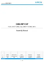 I-PEX CABLINE-CAF Assembly Manual preview