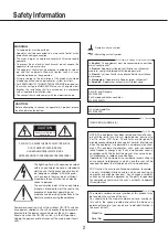 Preview for 2 page of i-PRO WJ-NX300K Important Information Manual