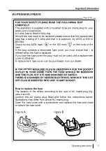 Предварительный просмотр 3 страницы i-PRO WJ-PR204 Operating Instructions Manual