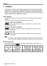 Предварительный просмотр 6 страницы i-PRO WJ-PR204 Operating Instructions Manual