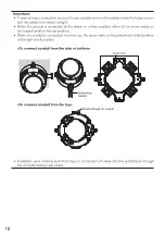 Предварительный просмотр 18 страницы i-PRO WV-CW634S Installation Manual