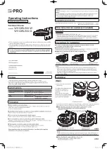 i-PRO WV-QWL500-W Operating Instructions предпросмотр